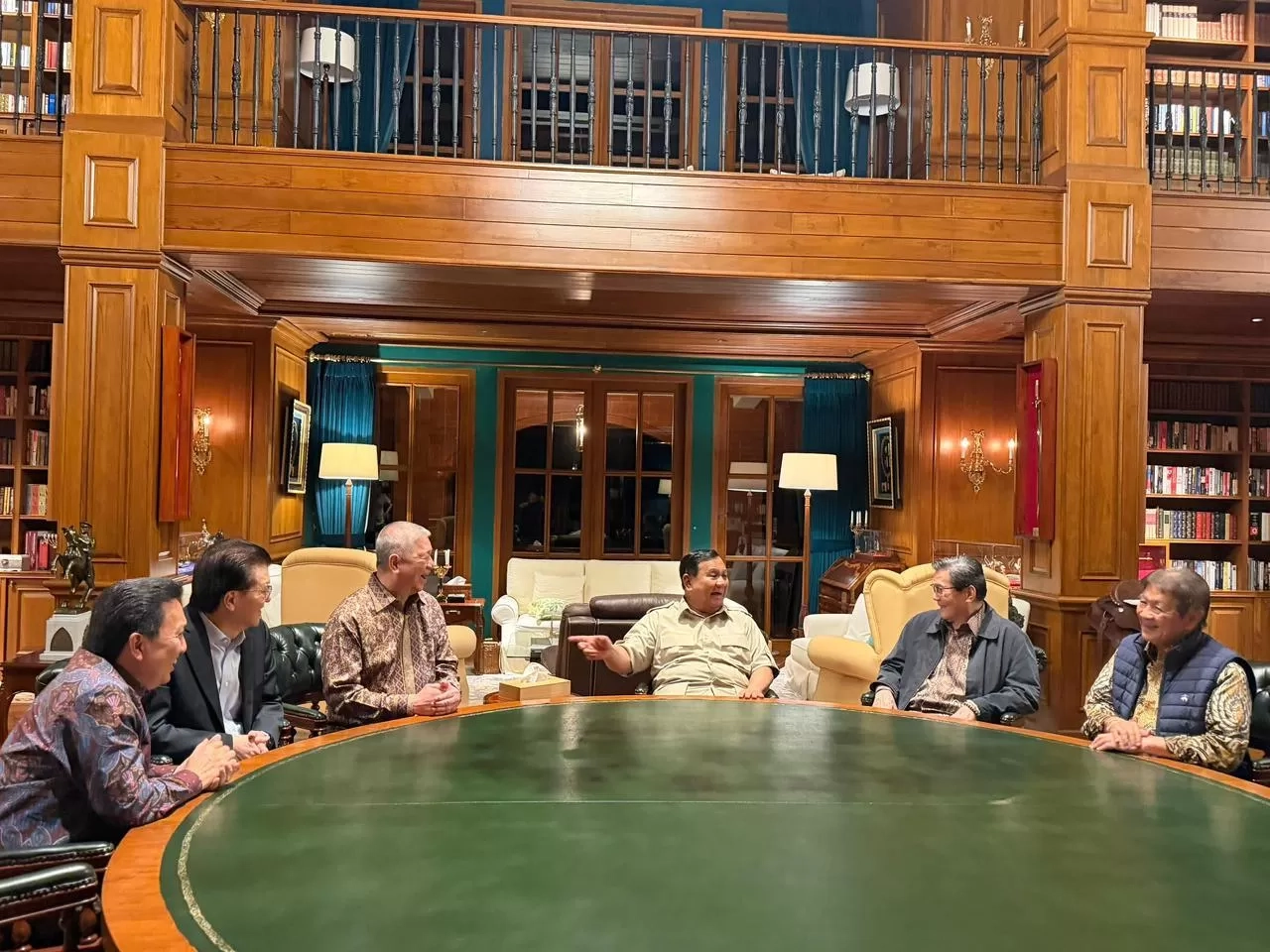 Prabowo Bertemu Lima Pengusaha Nasional, Boy Thohir hingga Anthony Salim di Hambalang