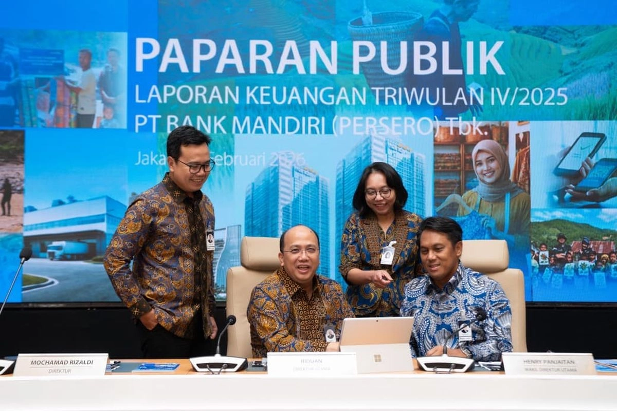 Bansos 2025 Mengalir, Bank Mandiri Jangkau 7,45 Juta KPM