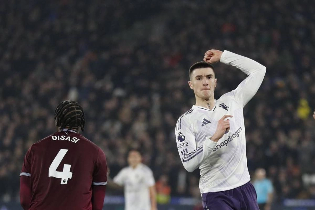 Benjamin Sesko Sesali Hasil Imbang Lawan West Ham Meski Jadi Pahlawan Man United