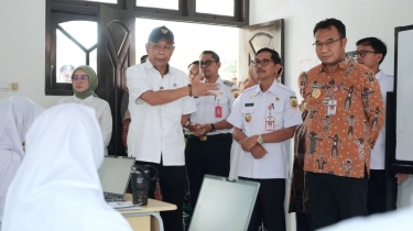 Wamensos Agus Jabo Cek Pembangunan Sekolah Rakyat Permanen di Sragen