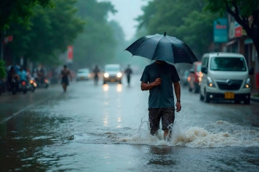 BMKG Prediksi Hujan Lebat Guyur Banyak Provinsi Indonesia Kamis Ini