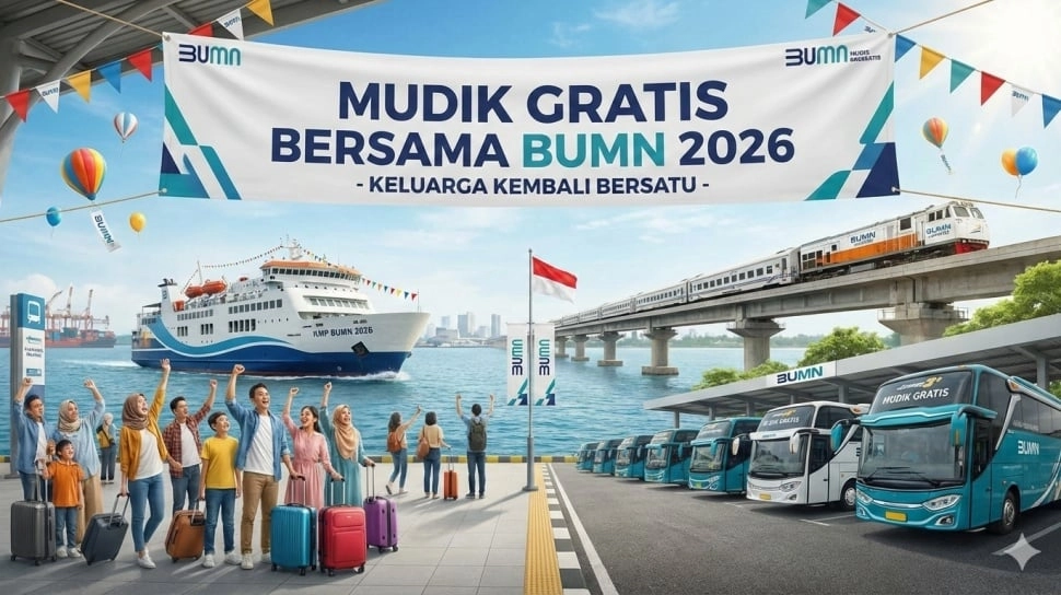 Cara Daftar Mudik Gratis BUMN 2026 yang Dibuka Hari Ini