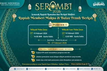 BI Buka Layanan Tukar Uang Baru 2026, Ini Jadwal Penukaran dan Cara Daftarnya