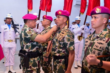 Bubarkan Batalyon Marinir Pertahanan Pangkalan, Pangkormar: Bukan Langkah Mundur