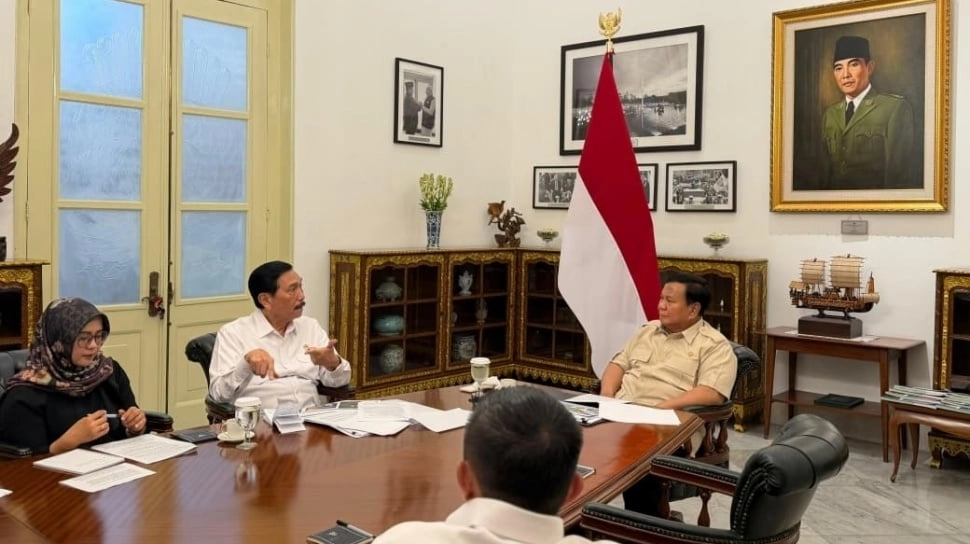 Luhut Sebut Prabowo Tak Bisa Diintervensi Terkait Evaluasi Izin Tambang Martabe