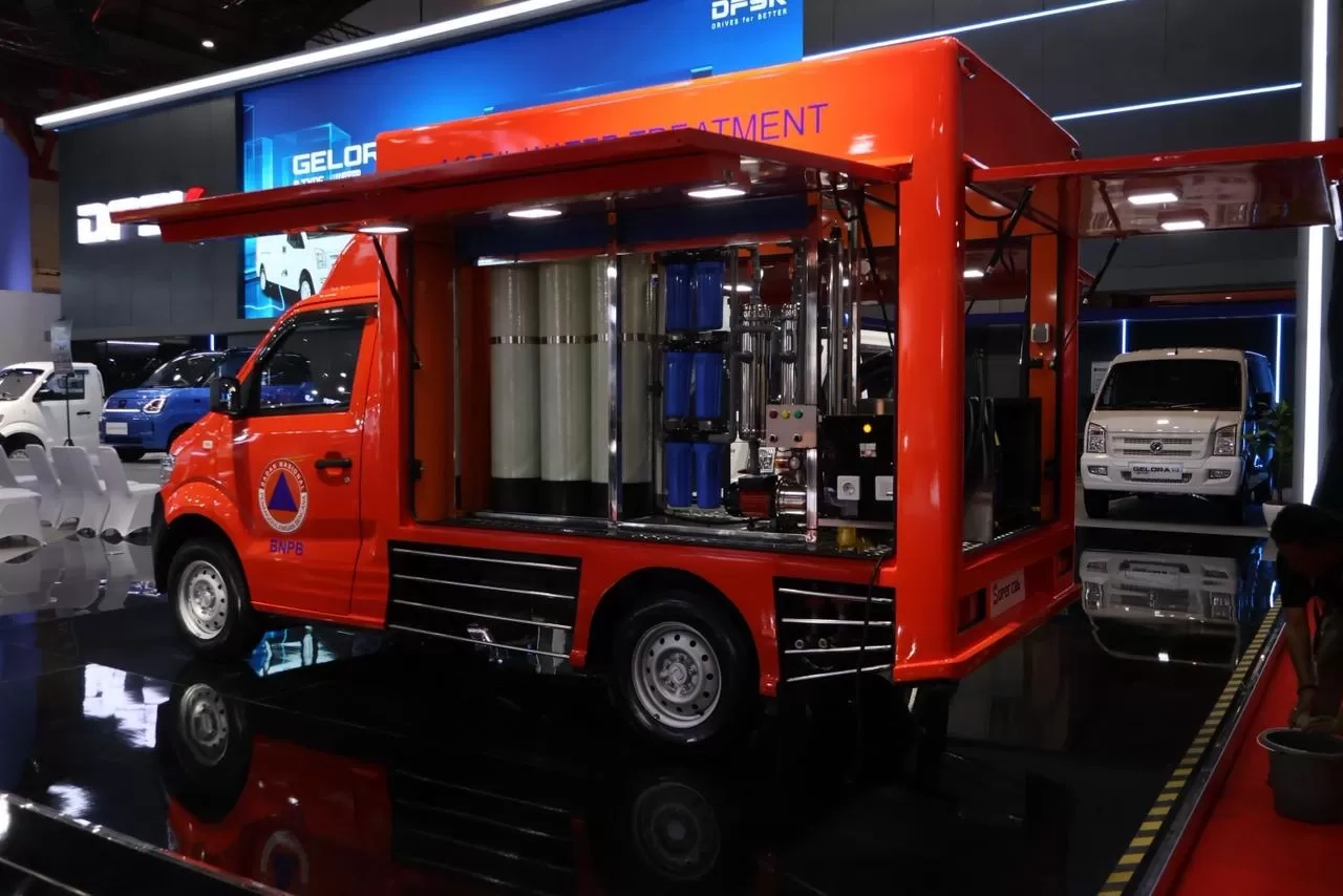 Bukan Sekadar Pick Up! DFSK Super Cab Kini Jadi Armada Pengolahan Air Bersih BNPB