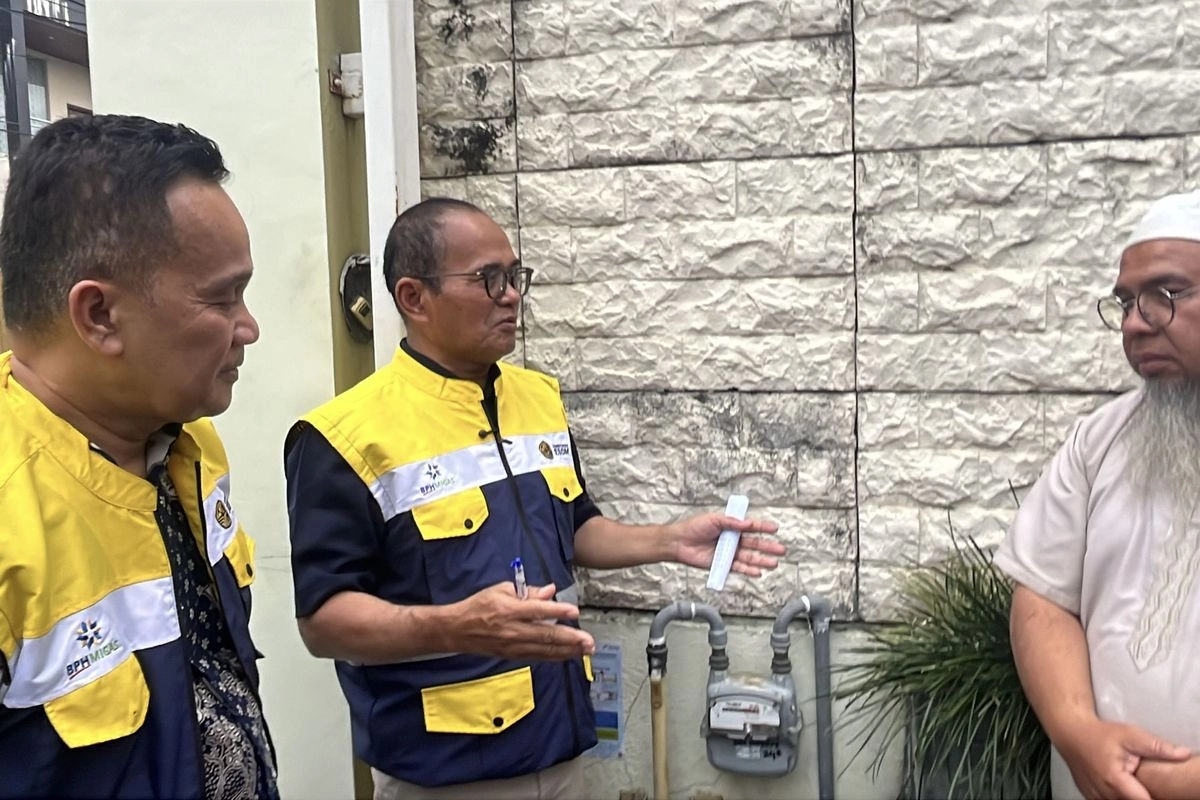 Pakai Gas Pipa PGN, Emak-emak di Medan Merasa Lebih Aman