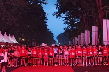 10.000 Pelari Ramaikan Soekarno Run di GBK, Bung Karno Dihadirkan Lewat Teknologi AI