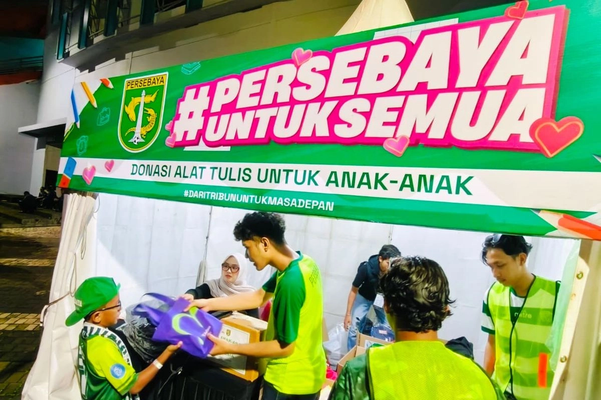 Ketika Kasih Sayang dari Bonek Jadi Asa untuk Anak-anak Indonesia...