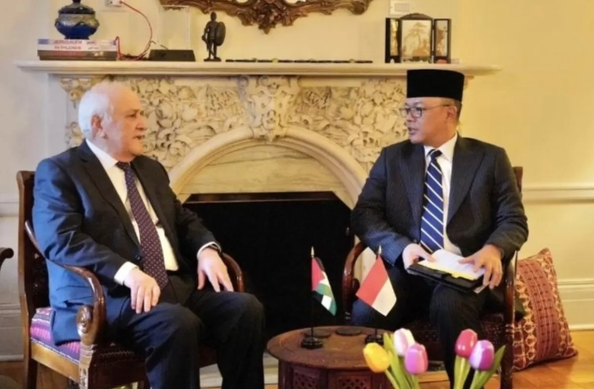Bertemu Perwakilan Palestina di PBB, Menlu Sugiono Tegaskan Dukungan dari Indonesia