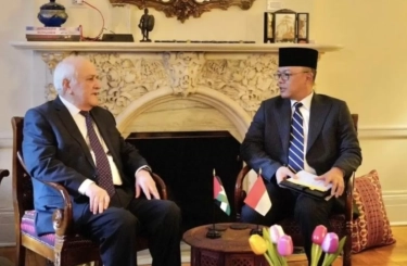Bertemu Perwakilan Palestina di PBB, Menlu Sugiono Tegaskan Dukungan dari Indonesia