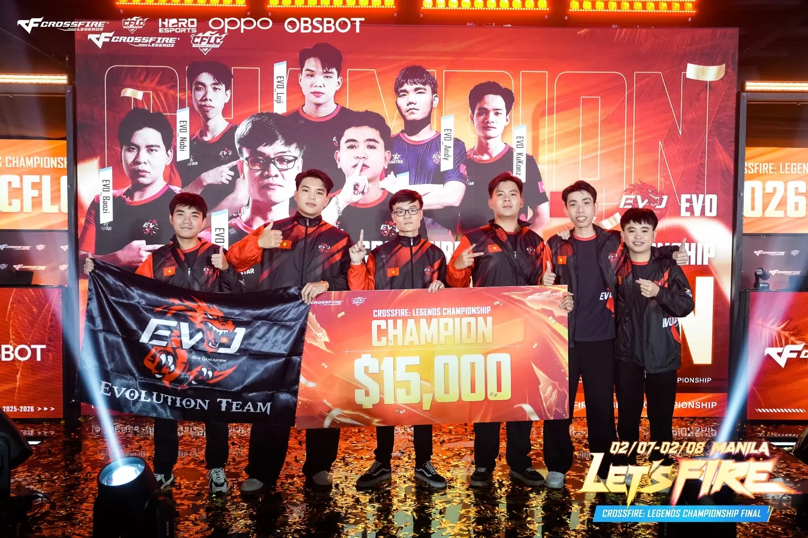 CrossFire: Legends Championship Asia Tenggara Rampung, EVO Sabet Gelar Juara