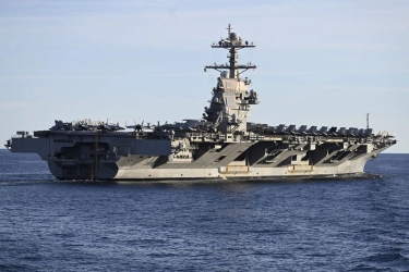 USS Gerald R Ford, Kapal Induk AS Paling Canggih yang Menuju Timur Tengah
