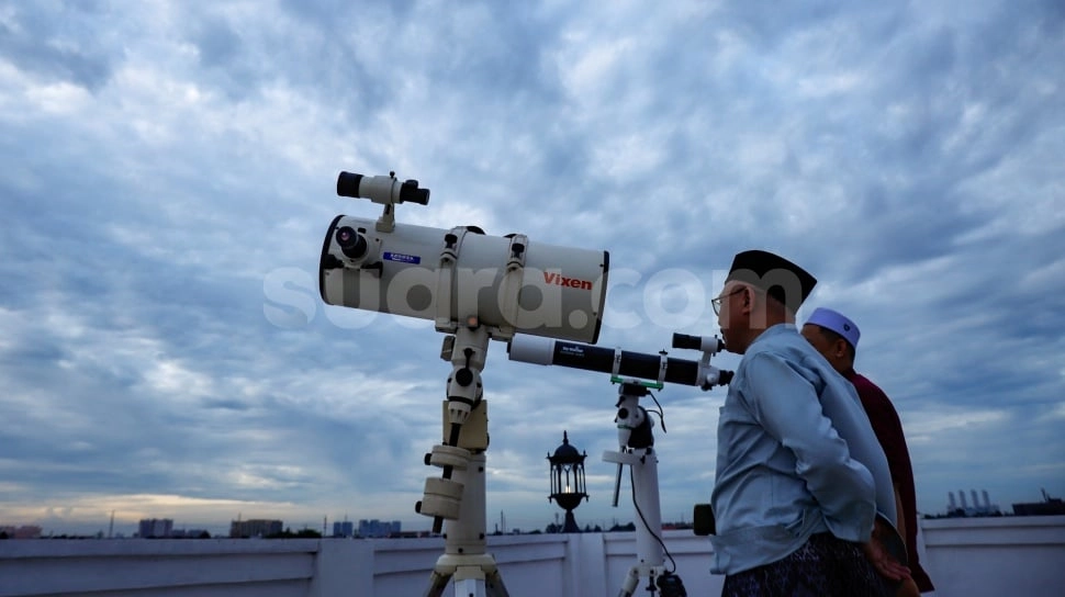 Mustahil Terlihat Hari Ini, Rukyatul Hilal di Jogja Diubah Jadi Ajang Edukasi