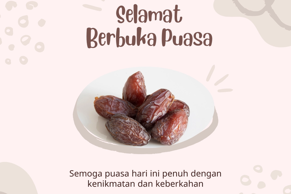 100 Ide Ucapan Berbuka Puasa untuk Medsos, Singkat tapi Penuh Makna
