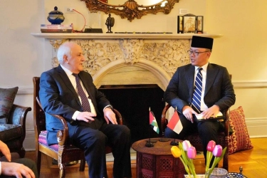 Menlu Bertemu Sekjen PBB dan Perwakilan Palestina di AS, Apa yang Dibicarakan?