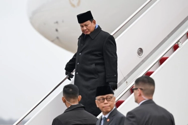 Presiden Prabowo Tiba di AS untuk Hadiri KTT Board of Peace