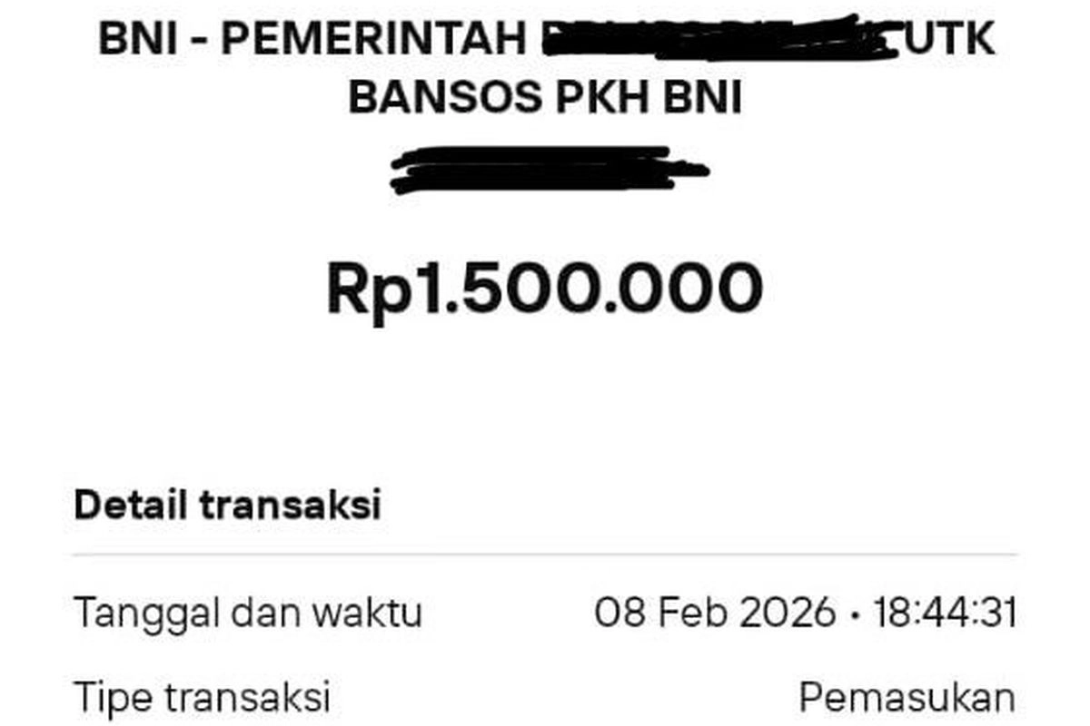 Bansos PKH Tahap 1 2026 Sudah Cair, Ini Cara Cek Penerimanya Lewat HP