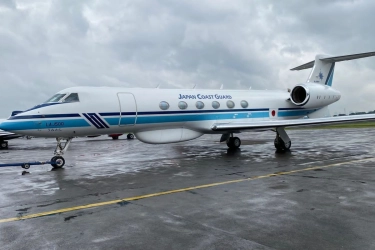Gulfstream V Japan Coast Guard Jadi Wadah Latihan Bakamla, Apa Saja Kecanggihannya?