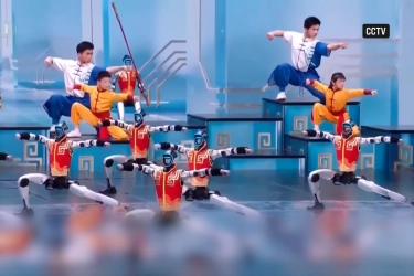 Robot Humanoid China Naik Level, Kini Bisa Menari, Kungfu, dan Salto dengan Luwes
