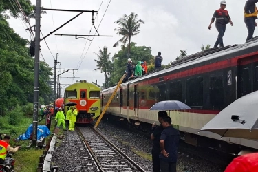KA Bandara Tabrak Truk, Rute KRL Brown Line Tangerang-Duri Cuma sampai Rawa Buaya