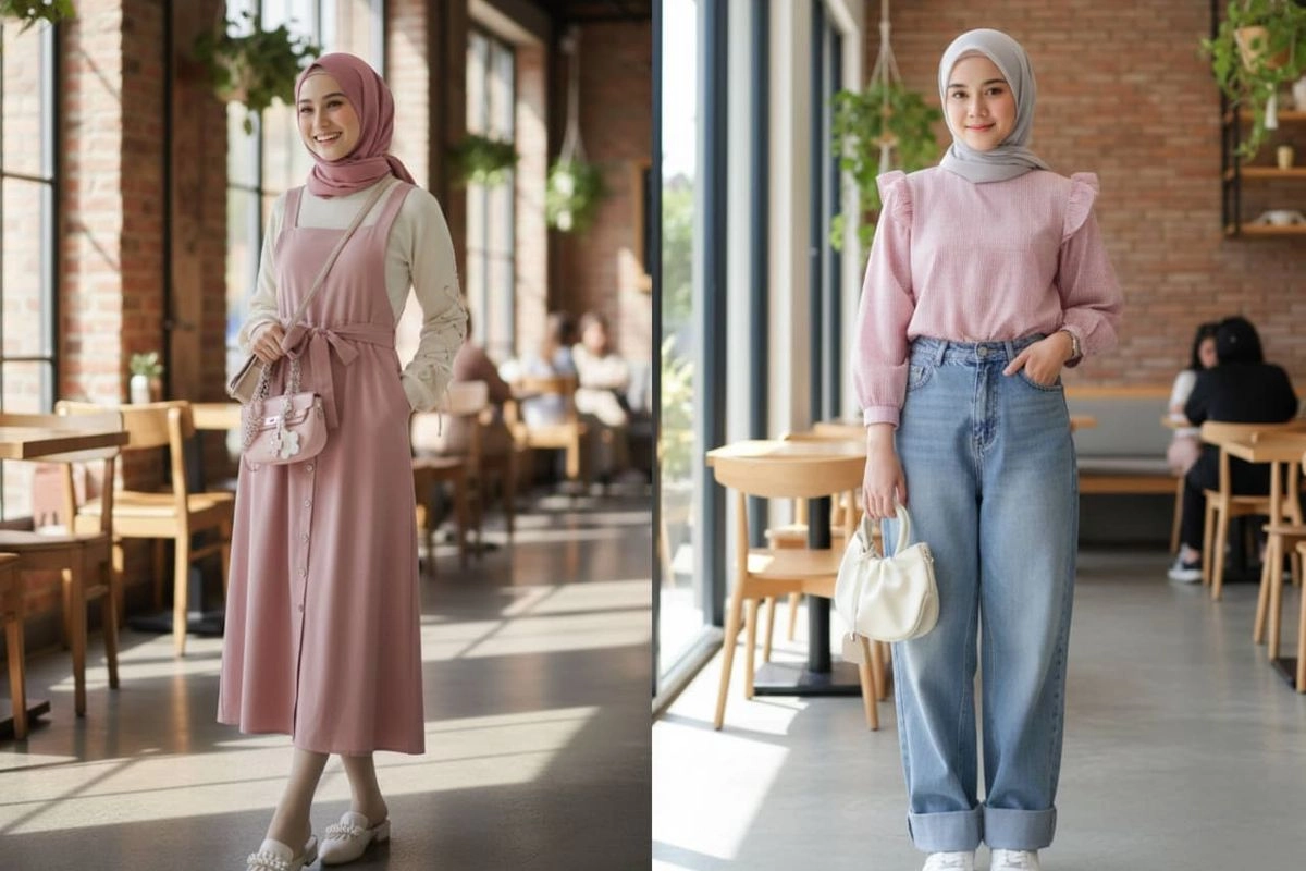Tampil Manis, Ini 5 Outfit Bukber Tema ''Cewek Kue'' yang Hijab Friendly