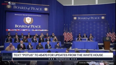 Pertemuan Perdana BoP, Trump Apresiasi Rencana Indonesia Kirim TNI ke Gaza