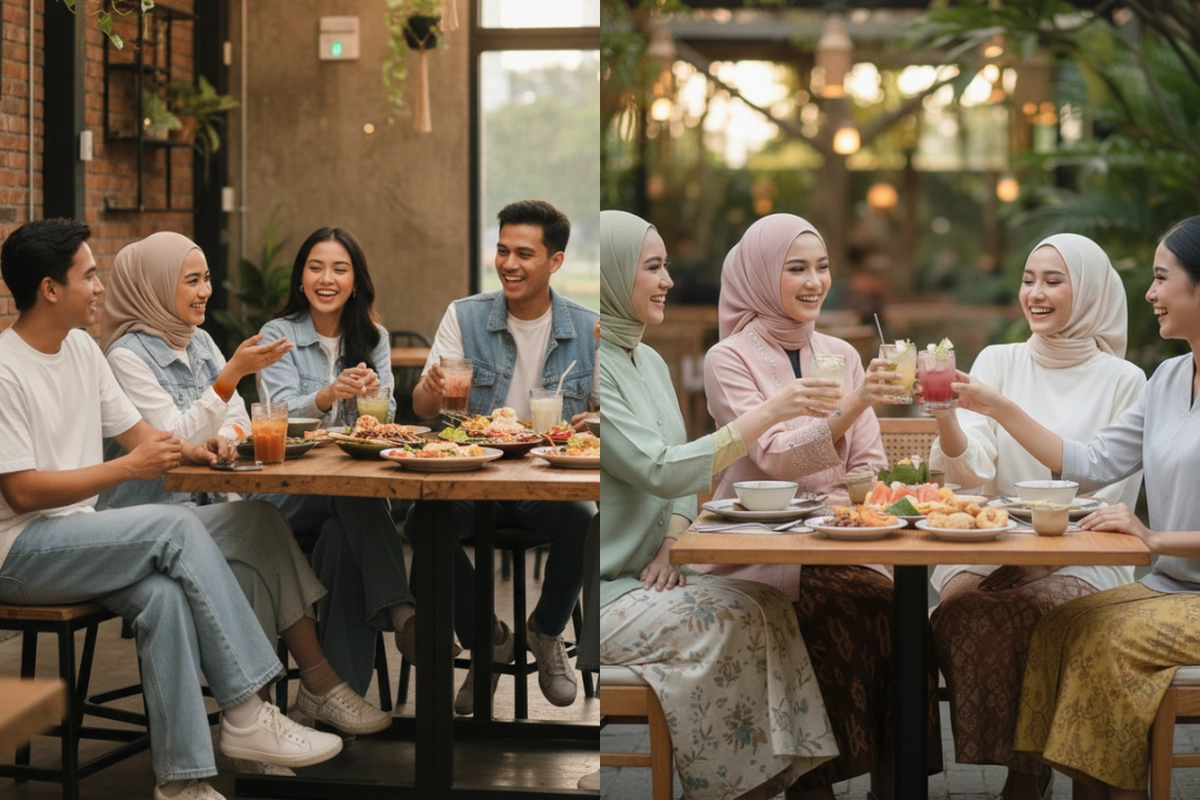 7 Tema  Dresscode Bukber yang Unik dan Mudah, Denim hingga Berkain