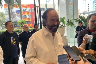 Kata Surya Paloh soal Buka Puasa Bareng Anies, Apakah Bahas Pilpres 2029?