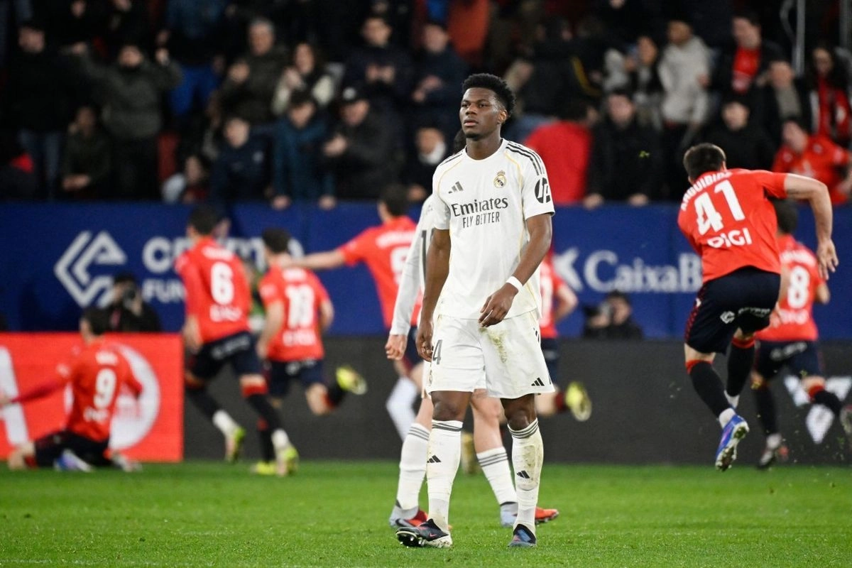 Hasil Osasuna Vs Real Madrid 2-1: Los Blancos Tumbang di Menit Akhir