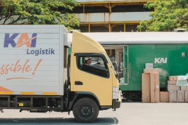 Libur Imlek 2026, KAI Logistik Kirim 45.854 Barang Ritel