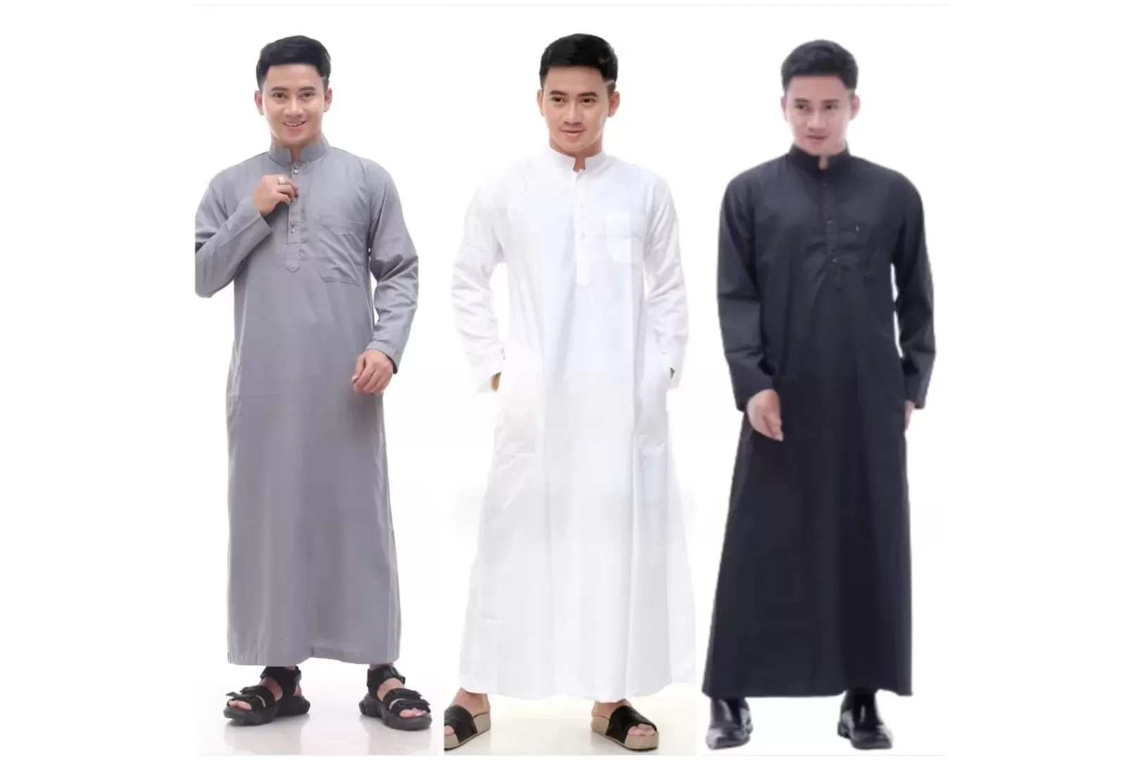Nyaman dan Stylish, Ini 10 Rekomendasi Jubah Pria Lengan Panjang Premium untuk Lebaran dan Sholat Jumat