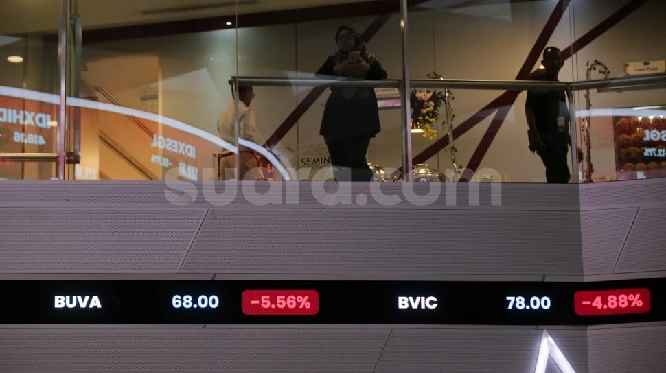 IHSG Meroket di Awal Pekan ke Level 8.300, 484 Saham Cuan