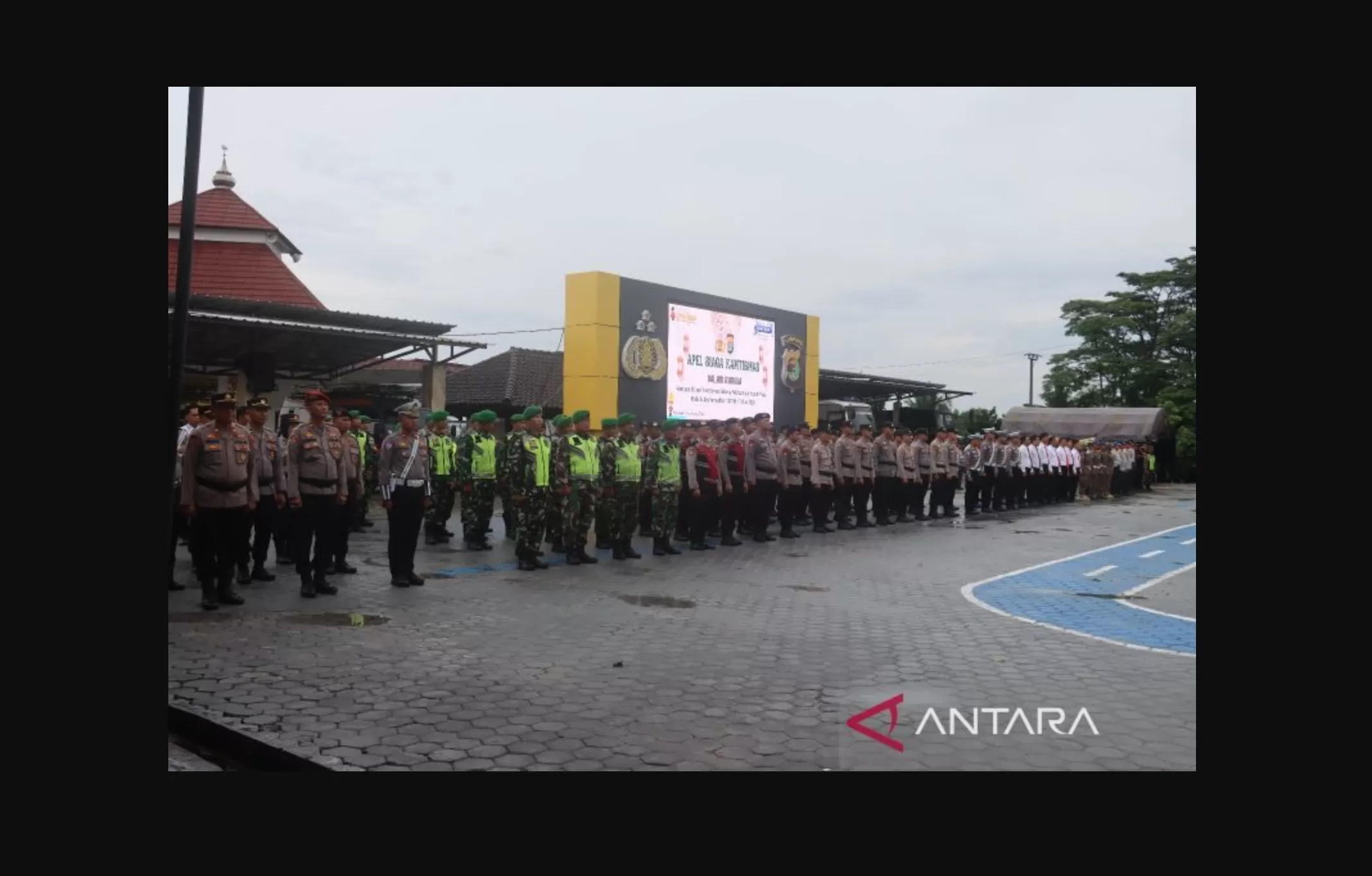 Cegah Pelanggaran Katibmas, Petugas Gabungan Perketat Patroli Titik Rawan Kriminalitas di Lamsel saat Ramadhan