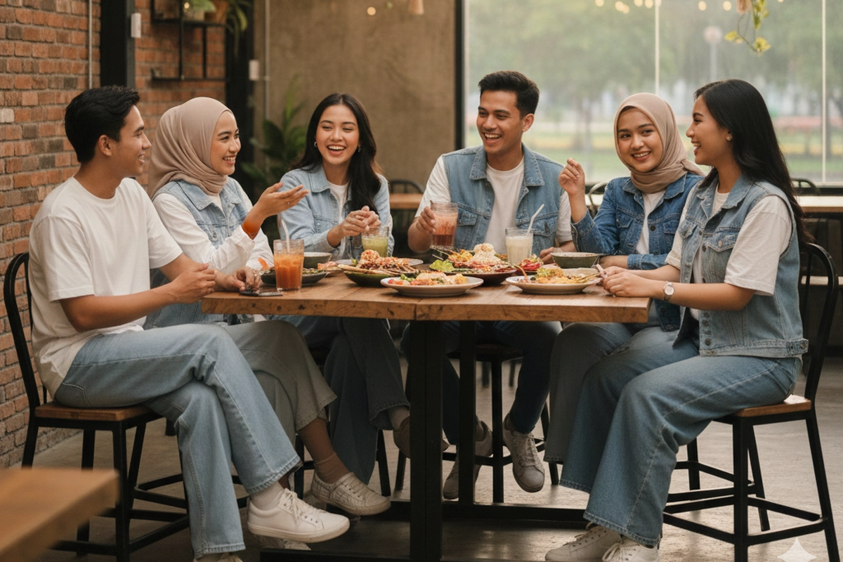 11 Inspirasi Dresscode Buka Bersama Reuni Sekolah, Kompak dan Stylish