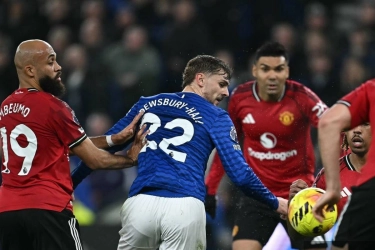 Hasil Everton Vs Man United 0-1: Sesko Jadi Supersub Lagi, MU Tripoin