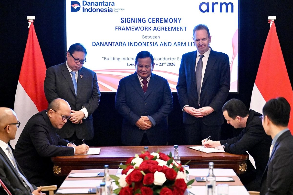Prabowo Saksikan Kemitraan Danantara-Arm di Inggris, Harap RI Kuasai Teknologi Semikonduktor