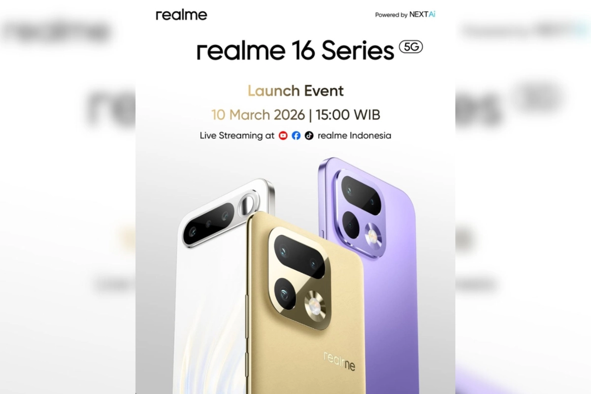Realme 16 Series 5G Rilis di Indonesia Bulan Depan, Intip Spesifikasinya