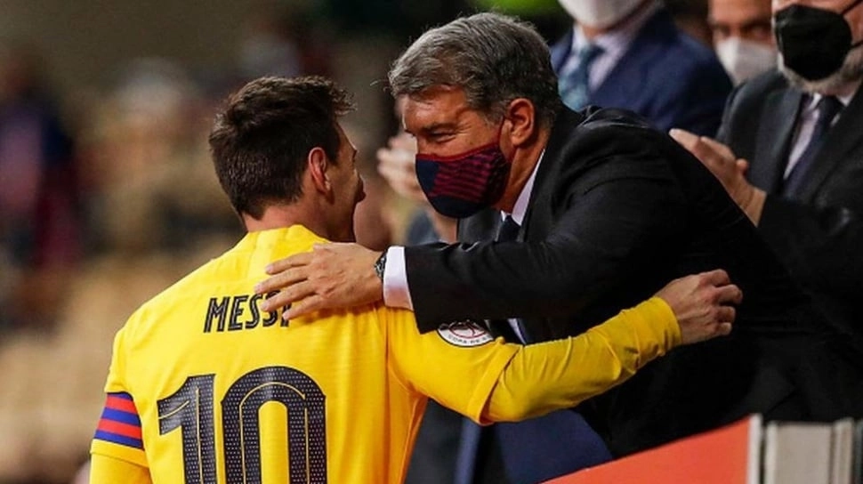 Joan Laporta Blak-blakan Hubungan dengan Lionel Messi Sudah Rusak, Ada Insiden di Ballon d'Or