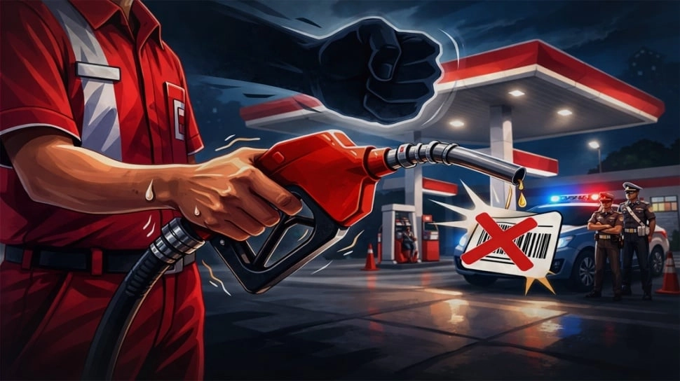 Taring Kekuasaan di Pom Bensin: Kala Pegawai SPBU yang Dihajar Karena Menegakkan Aturan