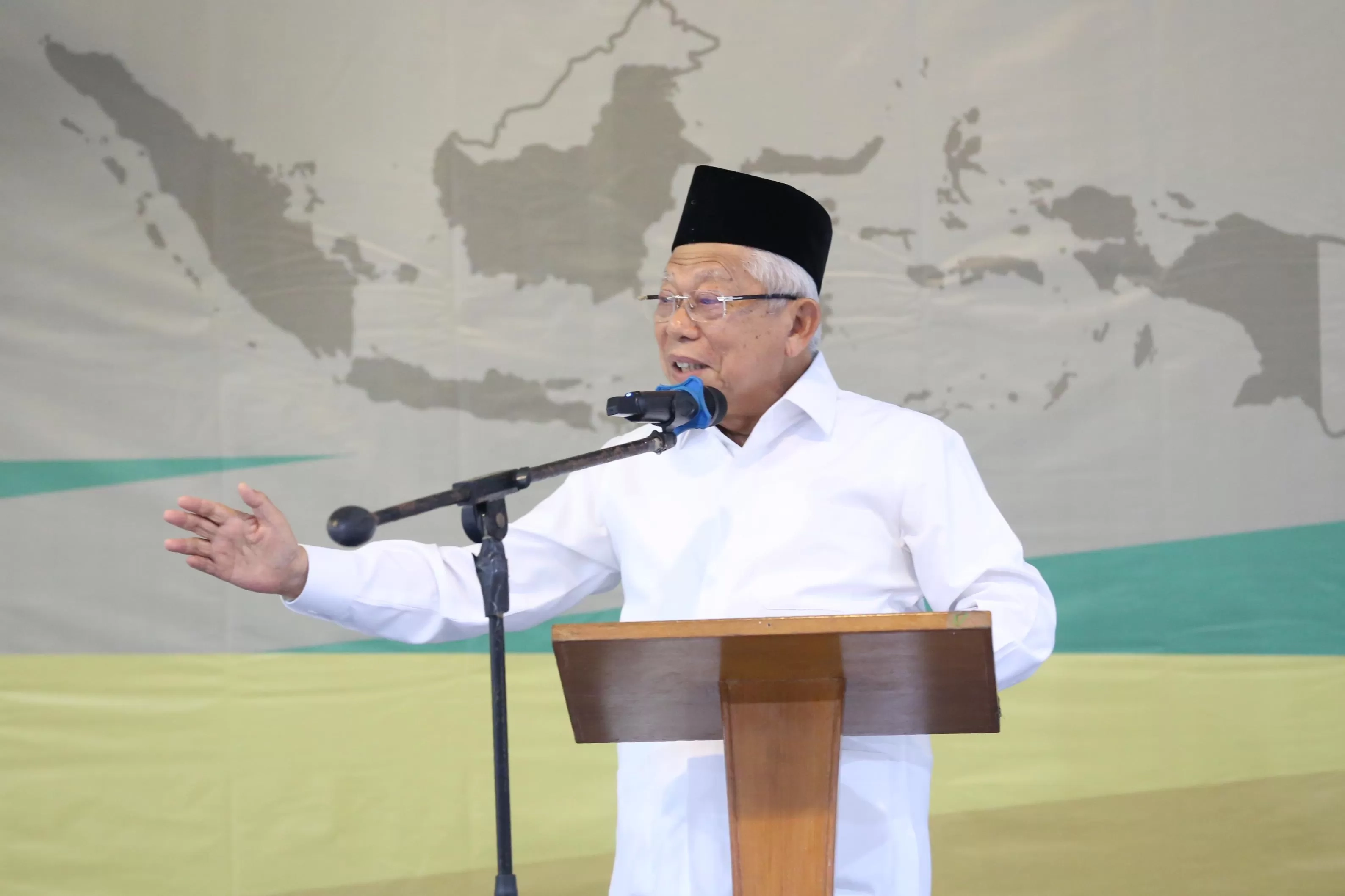 Ma'ruf Amin: Pangsa Pasar Ekonomi Syariah Bisa capai 75 Persen