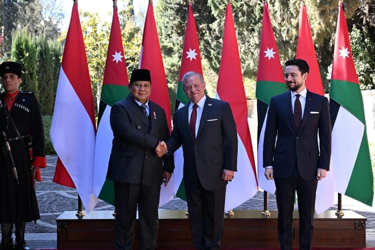 Bertemu Raja Yordania, Prabowo Sampaikan Keprihatinan atas Masalah Tepi Barat