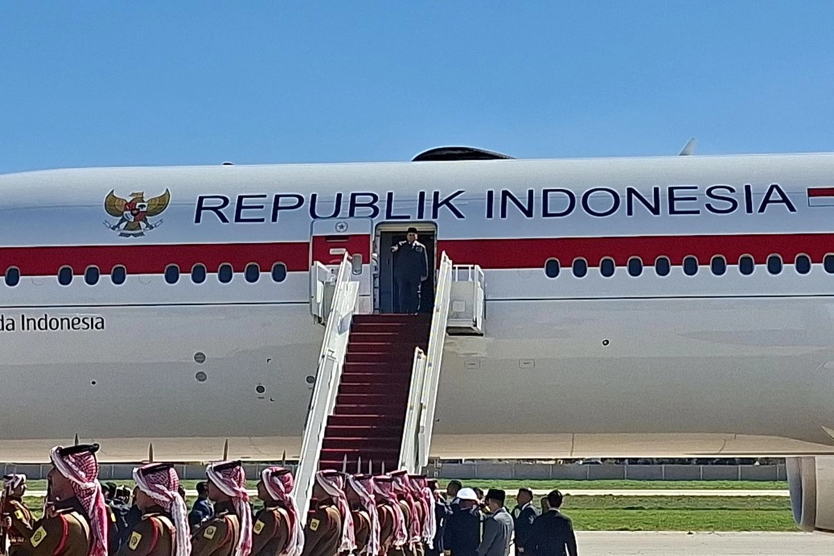 Prabowo Bertolak dari Yordania, Lanjutkan Perjalanan ke UEA
