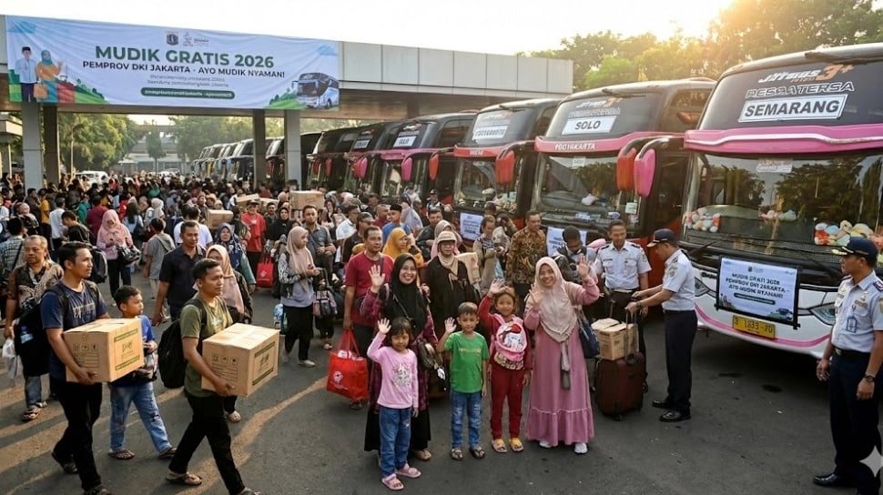 Apakah Warga KTP Non-DKI Boleh Ikut Mudik Gratis Pemprov? Begini Caranya