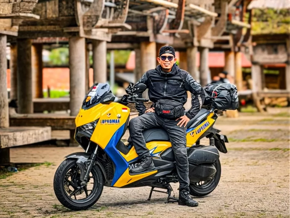Usai Touring Indonesia–Mekkah, Om Daeng Kembali Jelajah Sulawesi Ribuan Kilometer dengan Yamaha XMax Techmax