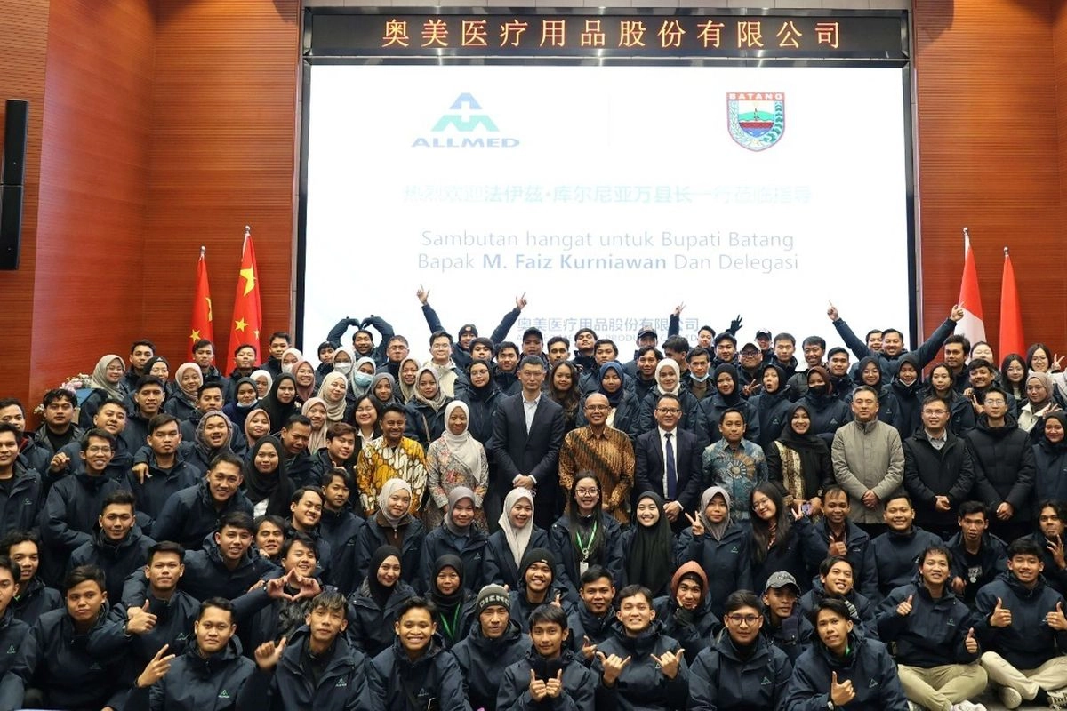 Alih Teknologi, 156 Pekerja KEK Industropolis Batang Pelatihan di China