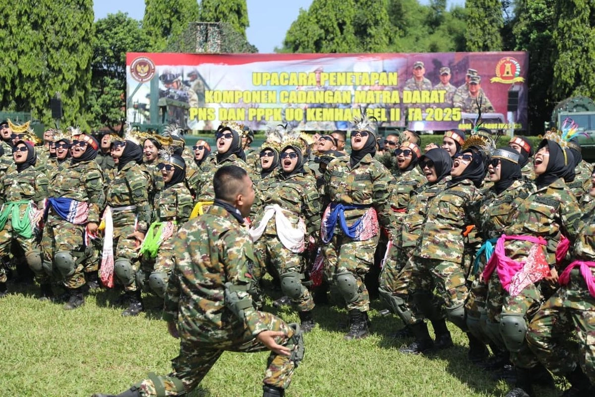 Kemenhan Sebut Pelatihan Komcad untuk 4.000 ASN Bersifat Sukarela