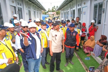Waskita Karya dan Kementerian PU Rampungkan Puluhan Huntara di Aceh Utara, Sebagian Sudah Ditempati