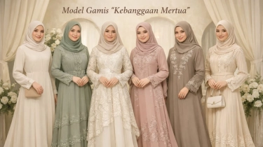5 Model Gamis Kebanggaan Mertua yang Jadi Tren Lebaran 2026