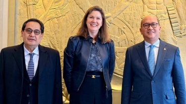 Rosan Roeslani Sambangi Petinggi Moody's Rating Kenalkan Danantara